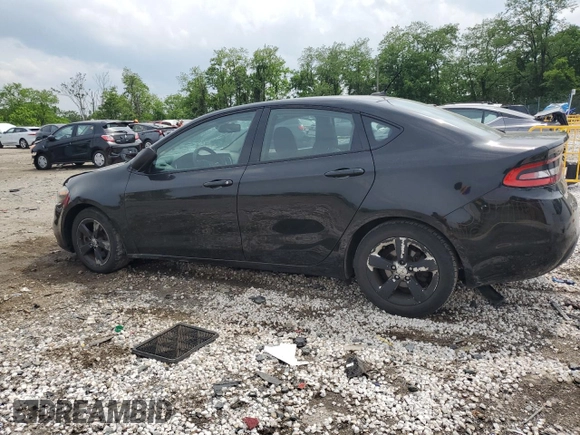 2015 Dodge Dart SXT with VIN 1C3CDFBBXFD309354, listed as a Copart auction lot 57439585 with 139,064 mi miles and Salvage title. Bid and sale history available at DreamBid. Image 2.
