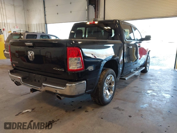 2020 Ram 1500 Big Horn with VIN 1C6SRFFT6LN133234, listed as a IAAI auction lot 41380480 with 70,051 mi miles. Bid and sale history available at carsss.com. Image 4.