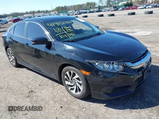 2016 Honda Civic Sedan EX with VIN 2HGFC2F76GH510507, listed as a IAAI auction lot 41915135 with 106,777 mi miles. Bid and sale history available at carsss.com. Image 1.