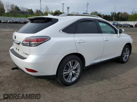 2015 Lexus RX 450h with VIN 2T2BC1BA8FC010328, listed as a Copart auction lot 51187035 with 90,205 mi miles and Salvage Title. Bid and sale history available at DreamBid. Image 3.