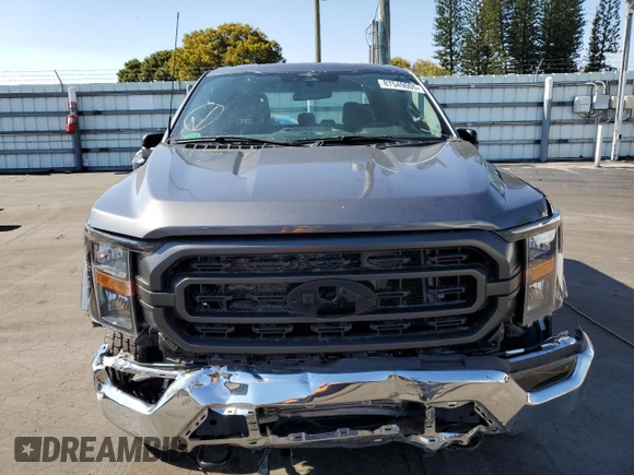 2023 Ford F-150 XL with VIN 1FTFW1E89PFA35947, listed as a Copart auction lot 87549005 with 33,898 mi miles and Clean Title. Bid and sale history available at carsss.com. Image 5.