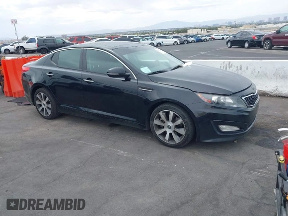 2012 Kia Optima SX with VIN 5XXGR4A62CG001281, listed as a IAAI auction lot 42076190 with 188,795 mi miles and . Bid and sale history available at carsss.com. Image 1.