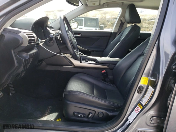 2014 Lexus IS 250 with VIN JTHCF1D29E5002657, listed as a Copart auction lot 49926185 with 21,884 mi miles and Salvage Title. Bid and sale history available at carsss.com. Image 7.