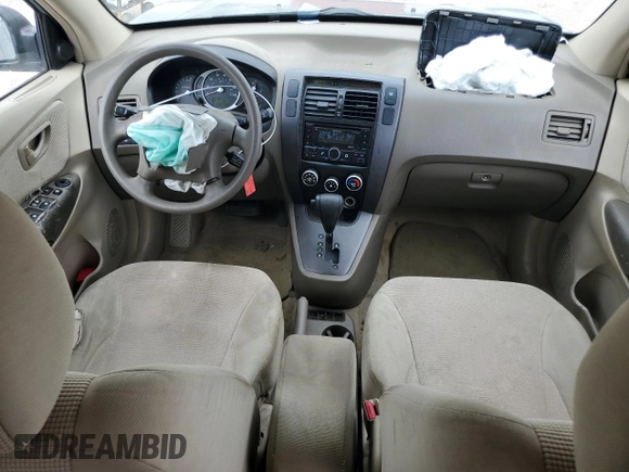 2007 Hyundai Tucson GLS with VIN KM8JM12B27U495748, listed as a Copart auction lot 65995374 with 203,456 mi miles and Salvage Title. Bid and sale history available at carsss.com. Image 8.