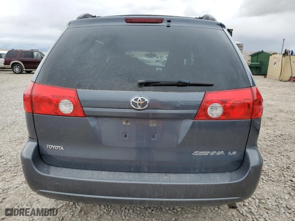 2006 Toyota Sienna CE with VIN 5TDZA23C36S417236, listed as a Copart auction lot 46697905 with 270,823 mi miles and Salvage Title. Bid and sale history available at carsss.com. Image 6.