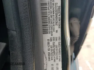 2016 FIAT 500L Trekking with VIN ZFBCFADH6GZ037273, listed as a Copart auction lot 63826924 with 84,926 mi miles and Salvage Title. Bid and sale history available at carsss.com. Image 13.
