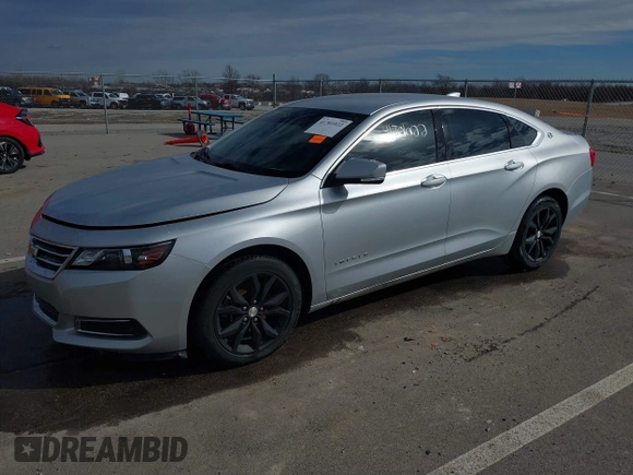 2017 Chevrolet Impala LT with VIN 1G1105S38HU194315, listed as a IAAI auction lot 41701022 with 96,567 mi miles and . Bid and sale history available at DreamBid. Image 2.