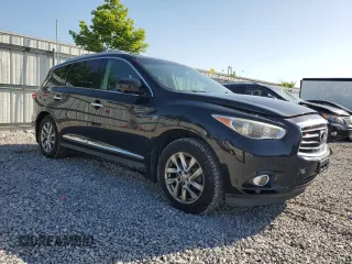 2015 Infiniti QX60 with VIN 5N1AL0MM0FC500204, listed as a Copart auction lot 61829275 with 135,769 mi miles and Clean title. Bid and sale history available at DreamBid. Image 4.