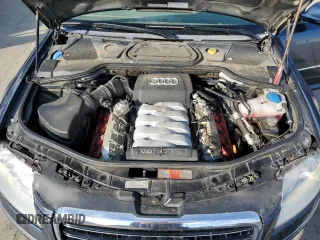 2008 Audi A8 4.2L with VIN WAUMV94E78N009318, listed as a Copart auction lot 44746145 with 113,293 mi miles and Clean title. Bid and sale history available at DreamBid. Image 11.