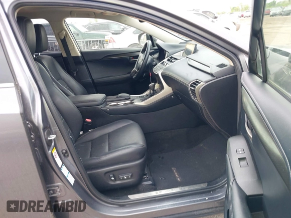 2015 Lexus NX 200t with VIN JTJBARBZ7F2006233, listed as a IAAI auction lot 41898572 with 73,038 mi miles and . Bid and sale history available at DreamBid. Image 5.
