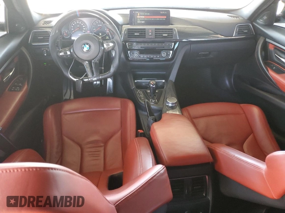 2018 BMW M3 z VIN WBS8M9C58J5J78545, wystawiony jako Copart lot #48081745 z przebiegiem 48 166 mil mil oraz Szkody całkowita. Historia ofert i sprzedaży dostępna na DreamBid. Obrazek 8.