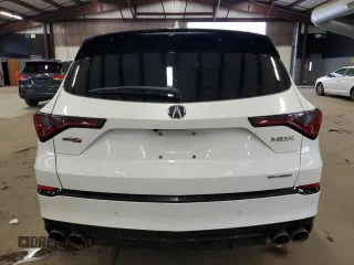 2023 Acura MDX Type S w/Advance Package with VIN 5J8YD8H88PL000130, listed as a Copart auction lot 48177585 with 37,861 mi miles and Salvage Title. Bid and sale history available at carsss.com. Image 6.