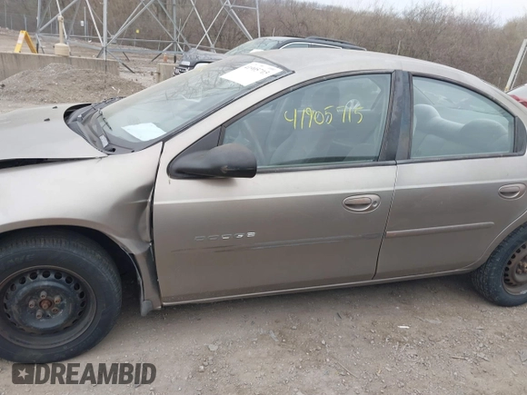 2000 Dodge Neon Highline with VIN 1B3ES46C0YD603464, listed as a IAAI auction lot 41905715 with 176,971 mi miles. Bid and sale history available at carsss.com. Image 14.