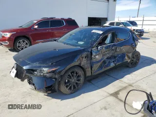 2019 Mazda Mazda3 Hatchback w/Premium Pkg with VIN JM1BPBNM8K1125417, listed as a Copart auction lot 46644545 with 0 mi miles and Salvage Title. Bid and sale history available at carsss.com. Image 1.