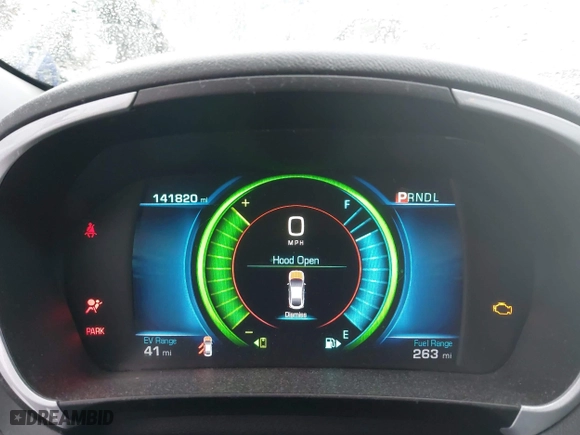 2016 Chevrolet Volt LT with VIN 1G1RC6S57GU140763, listed as a IAAI auction lot 41909678 with 141,820 mi miles. Bid and sale history available at carsss.com. Image 7.