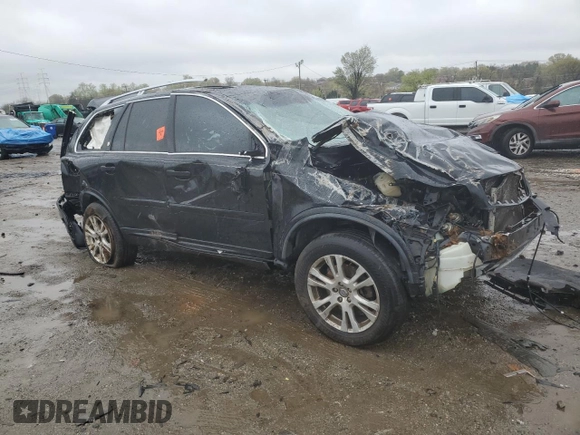 2013 Volvo XC90 Premier Plus with VIN YV4952CZ6D1641228, listed as a Copart auction lot 52796905 with 218,605 mi miles and Salvage Title. Bid and sale history available at carsss.com. Image 4.