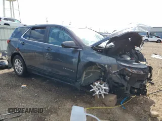 2023 Chevrolet Equinox LT with VIN 3GNAXKEG0PS156762, listed as a Copart auction lot 55434295 with 36,898 mi miles and Salvage title. Bid and sale history available at DreamBid. Image 4.