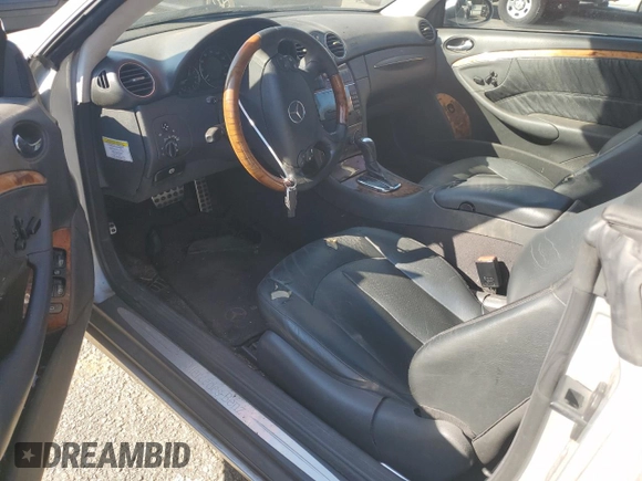 2005 Mercedes-Benz CLK-Class 3.2L with VIN WDBTJ65J15F153679, listed as a Copart auction lot 78357684 with 0 mi miles and Clean Title. Bid and sale history available at carsss.com. Image 10.