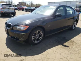 2008 BMW 3 Series 328xi with VIN WBAVC73568KX90320, listed as a Copart auction lot 53806035 with 102,438 mi miles and Salvage title. Bid and sale history available at DreamBid. Image 1.