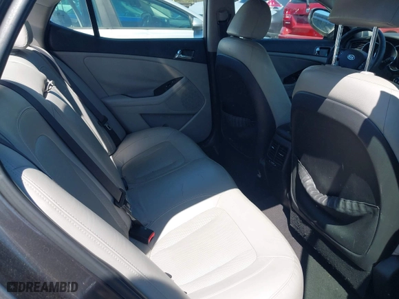2011 Kia Optima EX with VIN KNAGN4A78B5175859, listed as a IAAI auction lot 41898170 with 176,167 mi miles. Bid and sale history available at carsss.com. Image 8.