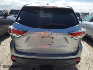 2015 Toyota Highlander Limited with VIN 5TDDKRFH8FS077024, listed as a Copart auction lot 75265984 with 130,597 mi miles and Non Repairable. Bid and sale history available at carsss.com. Image 6.