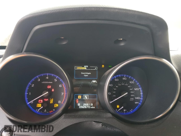 2019 Subaru Outback with VIN 4S4BSABC7K3207269, listed as a Copart auction lot 64459195 with 92,870 mi miles and Salvage title. Bid and sale history available at DreamBid. Image 9.