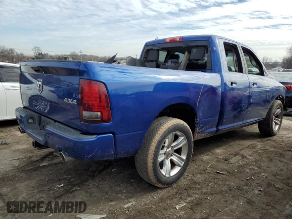 2015 Ram 1500 Sport z VIN 1C6RR7HT5FS652668, wystawiony jako Copart lot #46020945 z przebiegiem 132 357 mil mil oraz Szkoda całkowita • Salvage title. Historia ofert i sprzedaży dostępna na DreamBid. Obrazek 3.