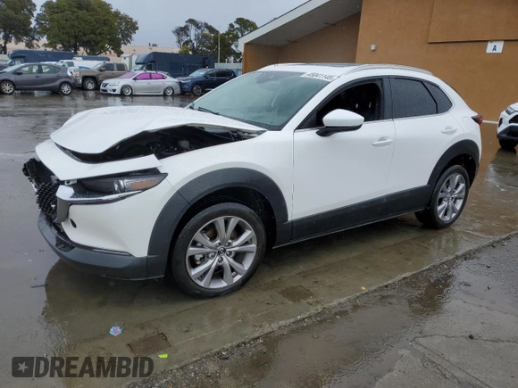 2021 Mazda CX-30 Premium with VIN 3MVDMADM4MM217643, listed as a Copart auction lot 45041145 with 27,774 mi miles and Salvage title. Bid and sale history available at DreamBid. Image 1.