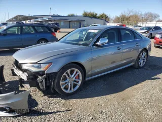 2013 Audi S6 Prestige with VIN WAUJ2BFC2DN060461, listed as a Copart auction lot 44077625 with 91,710 mi miles and Salvage Title. Bid and sale history available at carsss.com. Image 1.