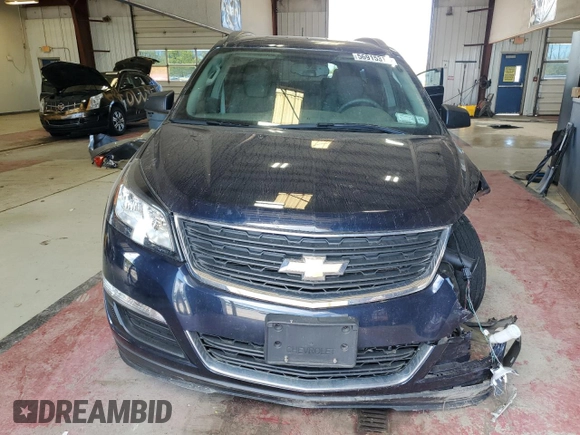 2015 Chevrolet Traverse LS z VIN 1GNKVFED7FJ372244, wystawiony jako Copart lot #56915315 z przebiegiem 78 677 mil mil oraz Szkoda całkowita • Salvage title. Historia ofert i sprzedaży dostępna na DreamBid. Obrazek 5.