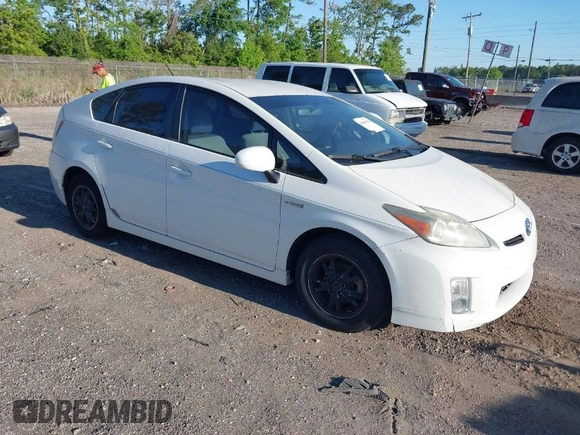 2010 Toyota Prius II with VIN JTDKN3DU6A0240907, listed as a IAAI auction lot 42046569 with 248,043 mi miles and . Bid and sale history available at DreamBid. Image 1.