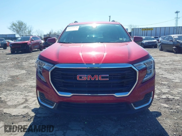 2023 GMC Terrain SLE with VIN 3GKALMEG0PL177061, listed as a IAAI auction lot 41936670 with 18,507 mi miles and . Bid and sale history available at carsss.com. Image 11.