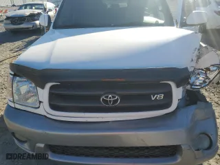 2001 Toyota Sequoia SR5 with VIN 5TDZT34A91S042989, listed as a Copart auction lot 89133665 with 285,365 mi miles and Salvage Title. Bid and sale history available at carsss.com. Image 12.
