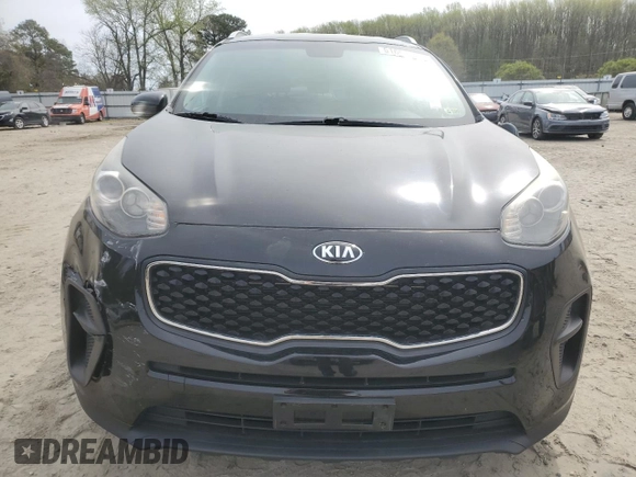 2018 Kia Sportage LX with VIN KNDPM3AC7J7424071, listed as a Copart auction lot 51664645 with 38,269 mi miles and Salvage Title. Bid and sale history available at carsss.com. Image 5.