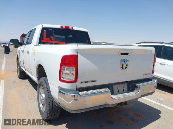 2022 Ram 2500 Big Horn with VIN 3C6UR5DLXNG321501, listed as a IAAI auction lot 41976205 with 59,479 mi miles. Bid and sale history available at carsss.com. Image 14.
