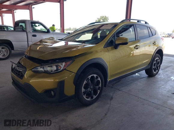 2021 Subaru Crosstrek Premium with VIN JF2GTAPC9MH348352, listed as a IAAI auction lot 42267540 with 67,592 mi miles and . Bid and sale history available at DreamBid. Image 2.