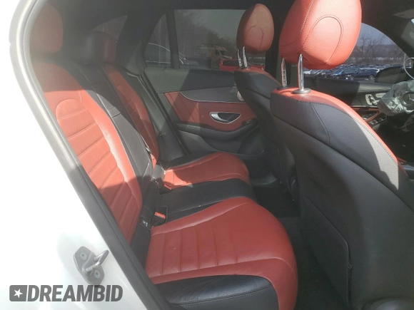 2021 Mercedes-Benz GLC with VIN W1N0G6EB8MF919412, listed as a Copart auction lot 46492315 with 47,180 mi miles and Salvage Title. Bid and sale history available at carsss.com. Image 11.