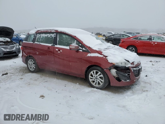 2014 Mazda 5 Sport with VIN JM1CW2BL5E0172739, listed as a Copart auction lot 37702334 with 105,329 mi miles and Salvage Title. Bid and sale history available at DreamBid. Image 4.