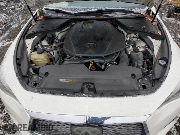 2017 Infiniti Q60 Premium with VIN JN1CV7EL9HM320869, listed as a Copart auction lot 84380414 with 99,797 mi miles and Salvage title. Bid and sale history available at DreamBid. Image 13.