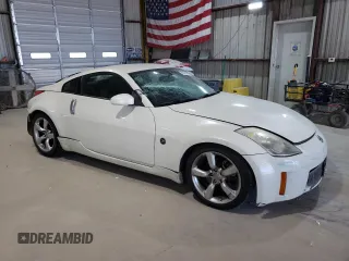2007 Nissan 350Z Touring with VIN JN1BZ34D17M505435, listed as a Copart auction lot 52985465 with 77,382 mi miles and Salvage Title. Bid and sale history available at carsss.com. Image 4.