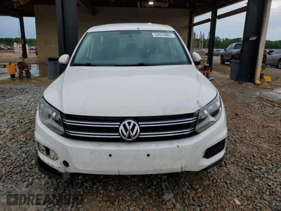 2013 Volkswagen Tiguan S with VIN WVGAV3AX2DW620818, listed as a Copart auction lot 53974985 with 135,075 mi miles and Salvage title. Bid and sale history available at DreamBid. Image 5.