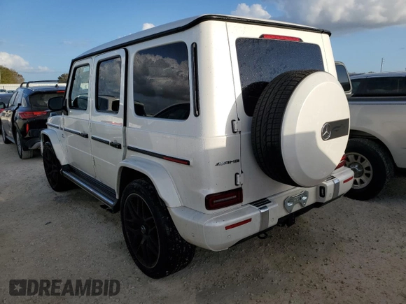 2021 Mercedes-Benz G 63 AMG with VIN W1NYC7HJ0MX371374, listed as a Copart auction lot 74623434 with 37,901 mi miles and Salvage Title. Bid and sale history available at DreamBid. Image 2.