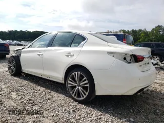 2022 Infiniti Q50 Sensory with VIN JN1EV7CR6NM341660, listed as a Copart auction lot 59622755 with 32,466 mi miles and Salvage title. Bid and sale history available at DreamBid. Image 2.
