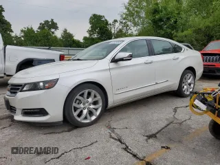 2017 Chevrolet Impala Premier with VIN 1G1145S39HU200966, listed as a Copart auction lot 57333045 with 86,301 mi miles and Salvage title. Bid and sale history available at DreamBid. Image 1.