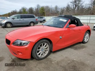 2005 BMW Z4 2.5i with VIN 4USBT33505LS56955, listed as a Copart auction lot 51784815 with 112,859 mi miles and Clean Title. Bid and sale history available at carsss.com. Image 1.