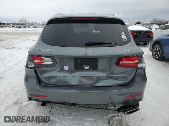 2019 Mercedes-Benz GLC with VIN WDC0G4KB6KV127062, listed as a Copart auction lot 45377955 with 114,803 mi miles and Clean Title. Bid and sale history available at carsss.com. Image 6.