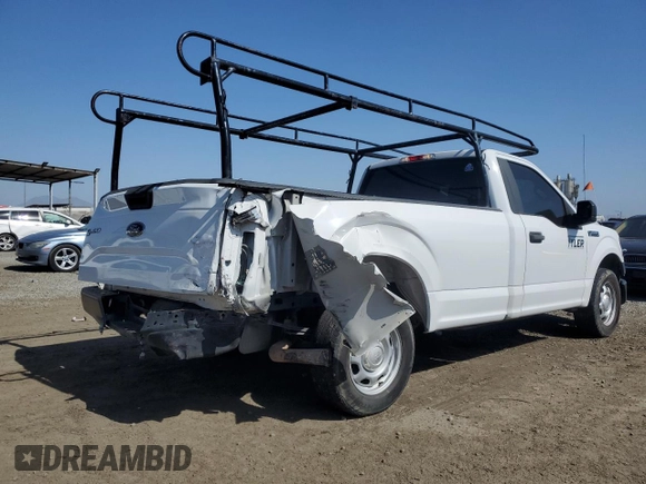2017 Ford F-150 XL z VIN 1FTMF1C87HKD83894, wystawiony jako Copart lot #54268905 z przebiegiem 135 417 mil mil oraz Szkoda całkowita • Salvage title. Historia ofert i sprzedaży dostępna na DreamBid. Obrazek 3.