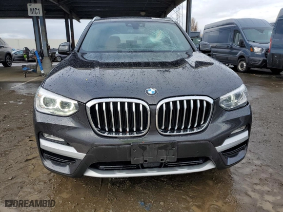 2019 BMW X3 xDrive30i with VIN 5UXTR9C5XKLE20933, listed as a Copart auction lot 49104275 with 64,799 mi miles and Salvage Title. Bid and sale history available at carsss.com. Image 5.