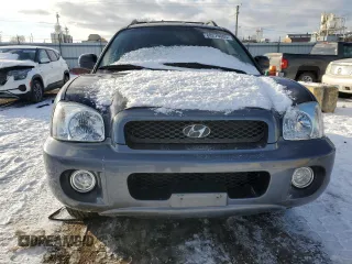 2004 Hyundai Santa Fe GLS with VIN KM8SC13E04U819968, listed as a Copart auction lot 88279005 with 156,808 mi miles and Salvage Title. Bid and sale history available at carsss.com. Image 5.