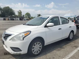 2016 Nissan Versa S with VIN 3N1CN7AP1GL817321, listed as a Copart auction lot 58983755 with 156,230 mi miles and Salvage title. Bid and sale history available at DreamBid. Image 1.
